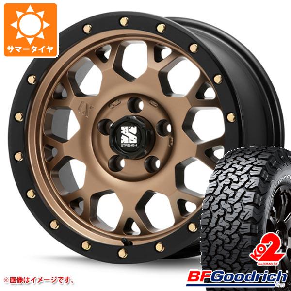 【タイヤ交換対象】ジープ ラングラー JK/JL系用 サマータイヤ BFグッドリッチ オールテレーンT/A KO2 35x12.50R17LT 121R ホワイトレター MLJ エクストリームJ XJ04 タイヤホイール4本セット