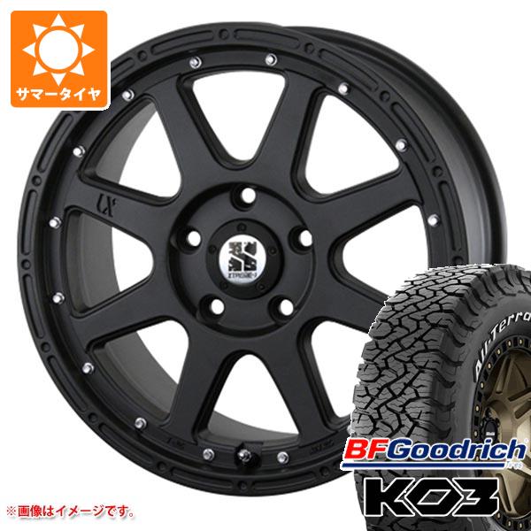 【タイヤ交換対象】5本セット ジープ ラングラー JK/JL系用 サマータイヤ BFグッドリッチ オールテレーンT/A KO3 LT295/70R17 128/125S ホワイトレター MLJ エクストリームJ タイヤホイール5本セット