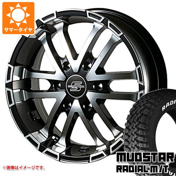 【タイヤ交換対象】ハイエース 200系用 サマータイヤ マッドスター ラジアル M/T 215/70R16 100T ホワイトレター ゼロブレイクS 6.5-16 タイヤホイール4本セット|タイヤ1番