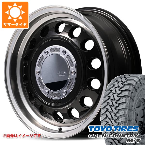 【タイヤ交換対象】5本セット スズキ ジムニーシエラ JB74W用 サマータイヤ トーヨー オープンカントリー M/T LT225/75R16 103/100Q ホワイトレター ガルシア シスコ タイプ2 6.0-16 タイヤホイール5本セット|タイヤ1番