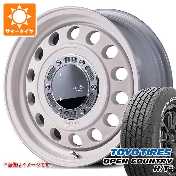 【タイヤ交換対象】スズキ ジムニー JB64W用 2026年製 サマータイヤ トーヨー オープンカントリー H/T2 215/70R16 100H ホワイトレター ガルシア シスコ タイプ2 5.5-16 タイヤホイール4本セット|タイヤ1番