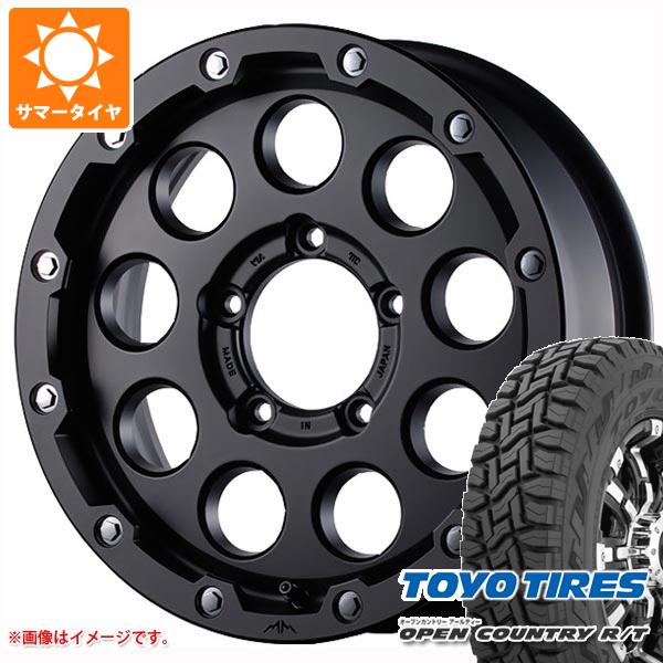 【タイヤ交換対象】5本セット スズキ ジムニーノマド JC74W用 サマータイヤ トーヨー オープンカントリー R/T 235/70R16 106Q ホワイトレター ギャルソン マルビーレ マッドラン 5.5-16 タイヤホイール5本セット