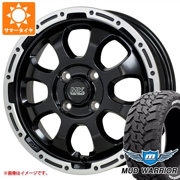 【タイヤ交換対象】ライズ用 サマータイヤ モンスタ マッドウォーリアー LT215/70R16 107/105Q ホワイトレター マッドクロスグレイス 6.0-16 タイヤホイール4本セット