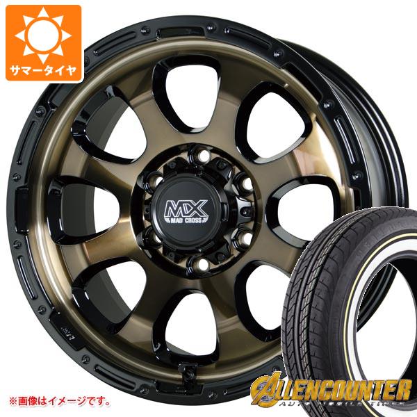 【タイヤ交換対象】ハイエース 200系用 サマータイヤ オーレンカウンター クラシックオーバル 215/65R16C 109/107T ホワイト/イエローリボン マッドクロスグレイス 6.5-16 タイヤホイール4本セット|タイヤ1番