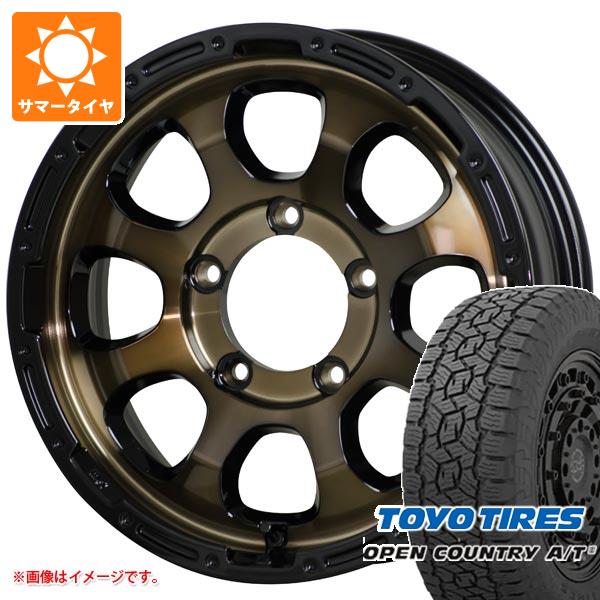 【タイヤ交換対象】ジムニー JB64W用 サマータイヤ トーヨー オープンカントリー A/T3 215/70R16 100T マッドクロスグレイス 5.5-16 タイヤホイール4本セット｜タイヤ１番 79,915円