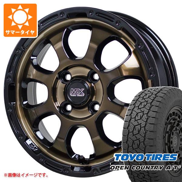 【タイヤ交換対象】ライズ用 サマータイヤ トーヨー オープンカントリー A/T3 215/70R16 100T マッドクロスグレイス 6.0-16 タイヤホイール4本セット|タイヤ1番