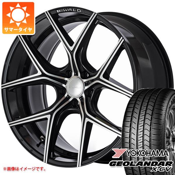 【タイヤ交換対象】アルファード 40系用 サマータイヤ ヨコハマ ジオランダー X-CV G057 245/45R20 103W XL ヴァルド イリマ I11-C 8.5-20 タイヤホイール4本セット