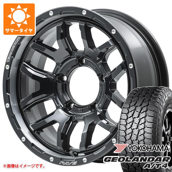 【タイヤ交換対象】スズキ ジムニーノマド JC74W用 2026年製 サマータイヤ ヨコハマ ジオランダー A/T4 G018 225/70R16 103H ブラックレター レイズ デイトナ F6 ブースト 6.0-16 タイヤホイール4本セット|タイヤ1番