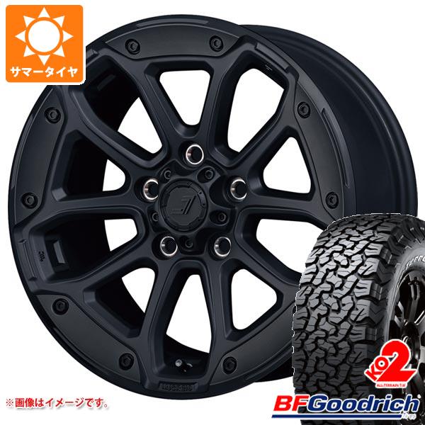 【タイヤ交換対象】ジープ ラングラー JK/JL系用 サマータイヤ BFグッドリッチ オールテレーンT/A KO2 35x12.50R17LT 121R ホワイトレター ジェップセン MJCR 216 タイヤホイール4本セット 174,200円