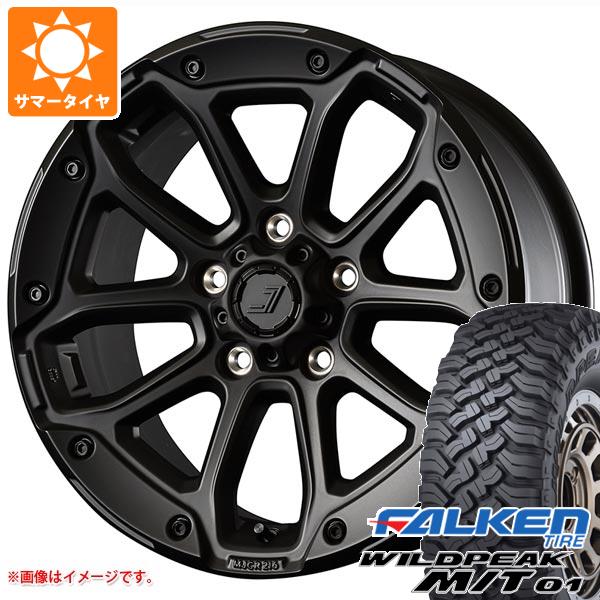 【タイヤ交換対象】5本セット ジープ ラングラー JK/JL系用 サマータイヤ ファルケン ワイルドピーク M/T01 LT285/70R17 121/118Q ジェップセン MJCR 216 タイヤホイール5本セット 200,188円