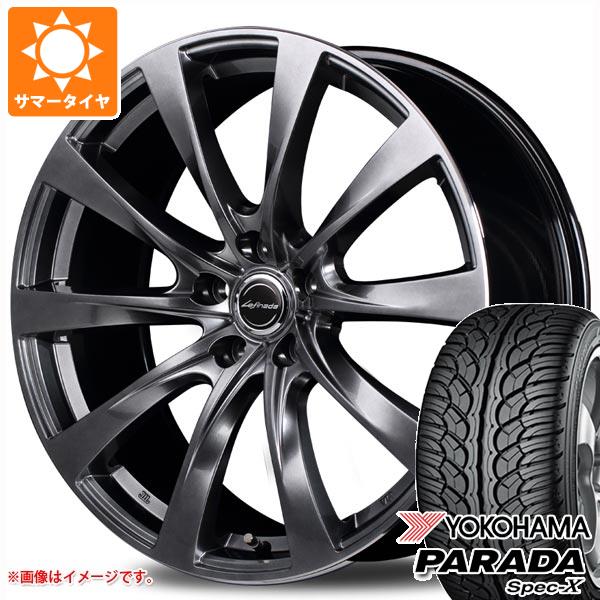 【タイヤ交換対象】レクサス RX L20系用 サマータイヤ ヨコハマ パラダ スペック-X PA02 235/55R20 102V レフィナーダ モーション2 8.5-20 タイヤホイール4本セット