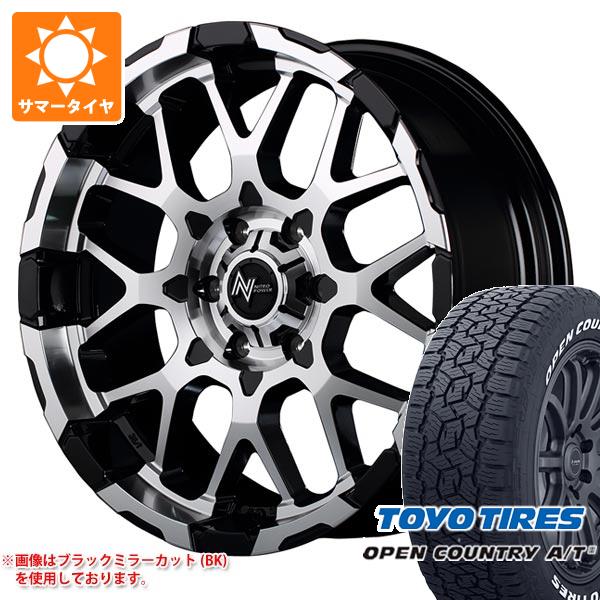【タイヤ交換対象】ハイエース 200系用 サマータイヤ トーヨー オープンカントリー A/T3 215/60R17C 109/107R ホワイトレター ナイトロパワー M28 バレット 6.5-17 タイヤホイール4本セット｜タイヤ１番