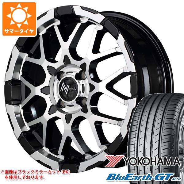 【タイヤ交換対象】サマータイヤ 195/45R16 84V XL ヨコハマ ブルーアースGT AE51 ナイトロパワー M28 バレット 6.0-16 タイヤホイール4本セット 91,300円