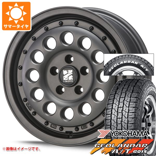 ニッサン T31エクストレイル用 2026年製 サマータイヤ ヨコハマ ジオランダー A/T G015 215/65R16C 109/107S ホワイトレター MLJ エクストリームJ ラギッド 6.5-16 タイヤホイール4本セット｜タイヤ１番