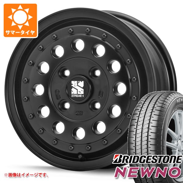 サマータイヤ 165/55R14 72V ブリヂストン ニューノ MLJ エクストリームJ ラギッド 5.0-14 タイヤホイール4本セット|タイヤ1番