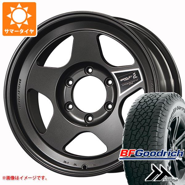 【タイヤ交換対象】ランドクルーザー300用 サマータイヤ BFグッドリッチ トレールテレーンT/A 265/65R18 114T アウトラインホワイトレター ブラッドレー フォージド タクミ 8.5-18 タイヤホイール4本セット|タイヤ1番