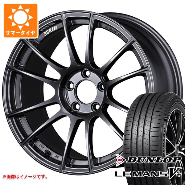 【タイヤ交換対象】サマータイヤ 225/35R19 88W XL ダンロップ ルマン5 LM5+ SSR GTX04 8.5-19 タイヤホイール4本セット