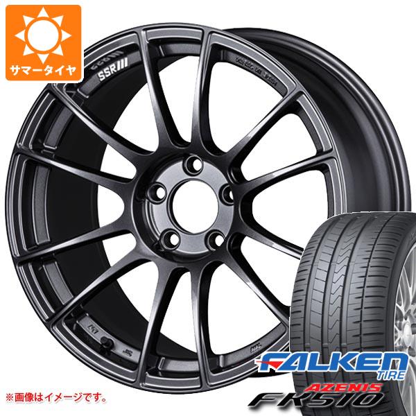【タイヤ交換対象】サマータイヤ 245/50R18 104Y XL ファルケン アゼニス FK510 SSR GTX04 8.5-18 タイヤホイール4本セット
