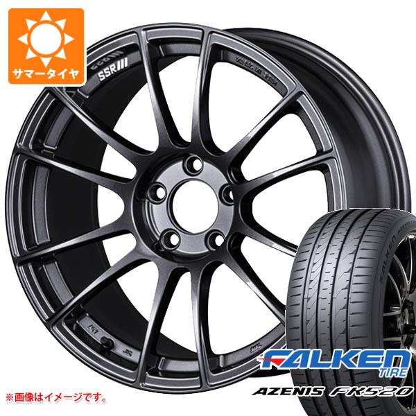 【タイヤ交換対象】サマータイヤ 245/40R19 98Y XL ファルケン アゼニス FK520L SSR GTX04 8.5-19 タイヤホイール4本セット
