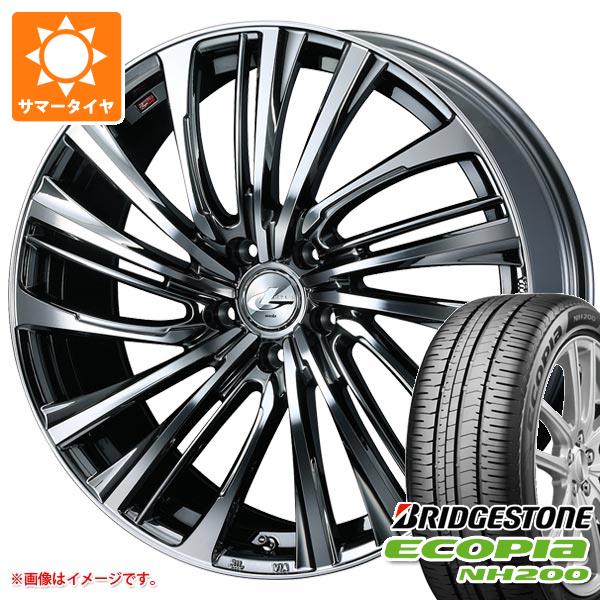 【タイヤ交換対象】サマータイヤ 215/55R17 94V ブリヂストン エコピア NH200 レオニス FS 7.0-17 タイヤホイール4本セット