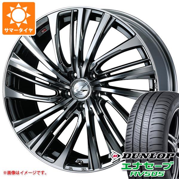 【タイヤ交換対象】サマータイヤ 245/40R19 98W XL ダンロップ エナセーブ RV505 レオニス FS 8.0-19 タイヤホイール4本セット