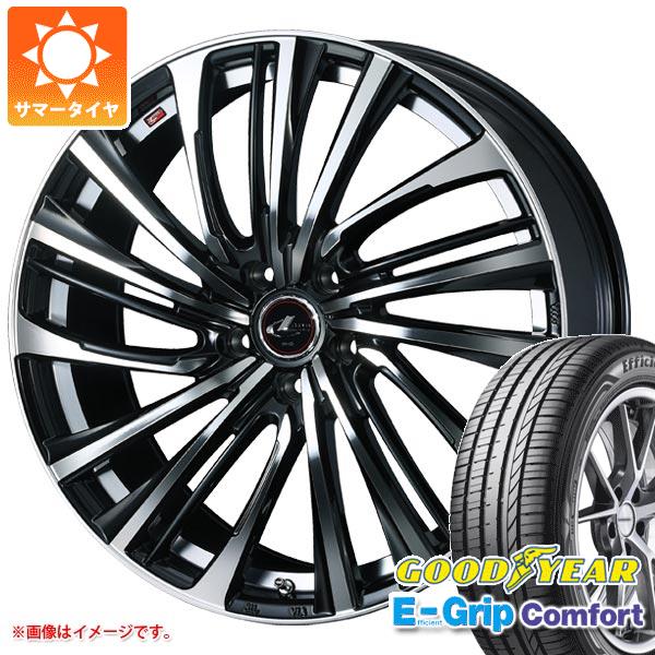 【タイヤ交換対象】サマータイヤ 225/40R19 93W XL グッドイヤー エフィシエントグリップコンフォート レオニス FS 7.5-19 タイヤホイール4本セット
