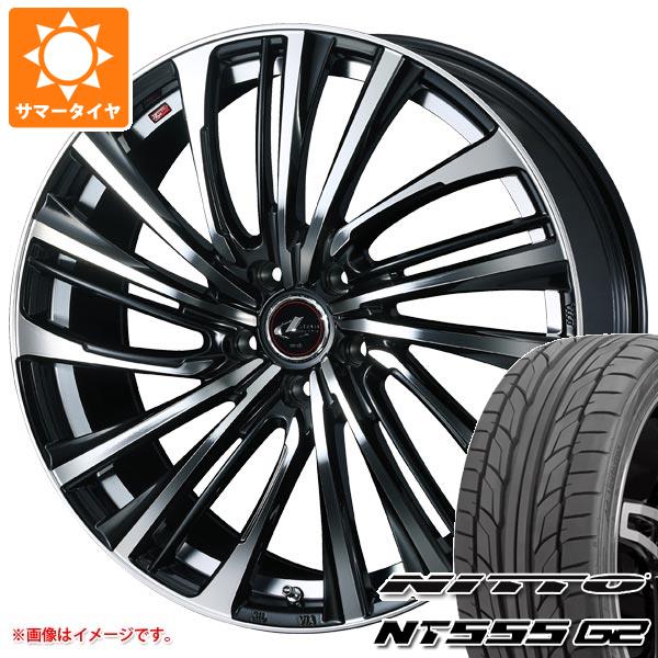 【タイヤ交換対象】サマータイヤ 245/40R20 99Y XL ニットー NT555 G2 レオニス FS 8.5-20 タイヤホイール4本セット