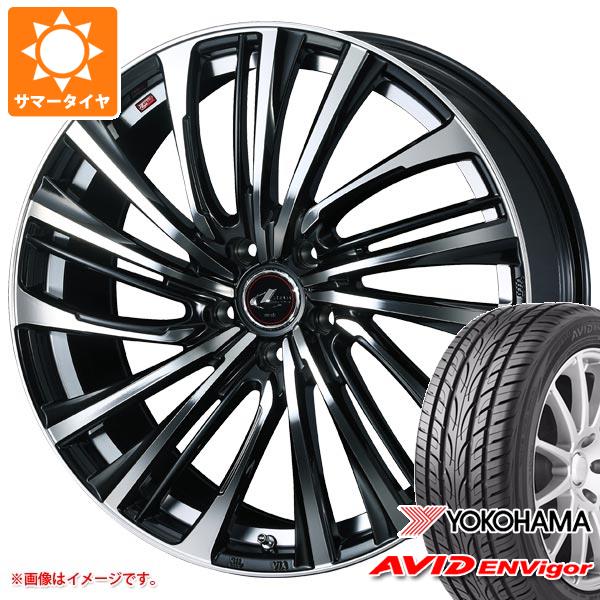 【タイヤ交換対象】サマータイヤ 245/45R19 98W ヨコハマ エービッド エンビガー S321 レオニス FS 8.0-19 タイヤホイール4本セット|タイヤ1番