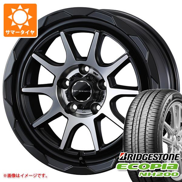 【タイヤ交換対象】サマータイヤ 215/60R16 95H ブリヂストン エコピア NH200 マッドヴァンス06 7.0-16 タイヤホイール4本セット|タイヤ1番