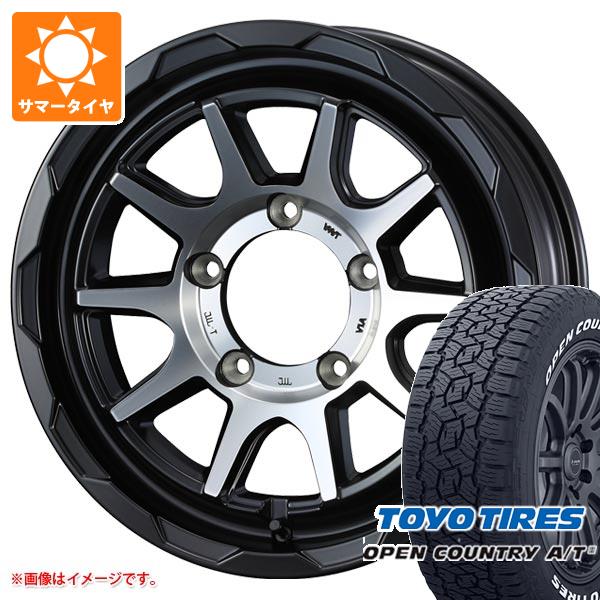 【タイヤ交換対象】5本セット ジムニー JB64W用 2026年製 サマータイヤ トーヨー オープンカントリー A/T3 215/70R16 100T ホワイトレター マッドヴァンス06 5.5-16 タイヤホイール5本セット｜タイヤ１番 108,688円