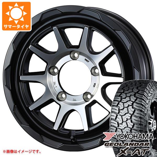 【タイヤ交換対象】5本セット ジムニー用 2026年製 サマータイヤ ヨコハマ ジオランダー X-AT G016 195R16C 104/102Q アウトラインホワイトレター マッドヴァンス06 5.5-16 タイヤホイール5本セット｜タイヤ１番