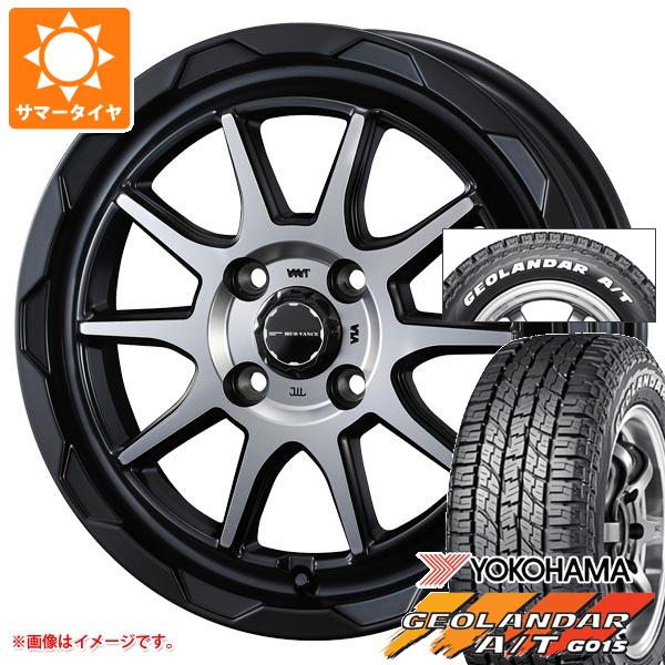 【タイヤ交換対象】ライズ用 2026年製 サマータイヤ ヨコハマ ジオランダー A/T G015 215/65R16C 109/107S ホワイトレター マッドヴァンス06 6.0-16 タイヤホイール4本セット
