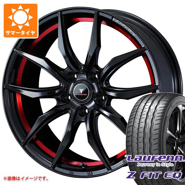 【タイヤ交換対象】サマータイヤ 215/45R18 89Y ラウフェン Zフィット EQ LK03 ノヴァリス ローグ VF 7.0-18 タイヤホイール4本セット
