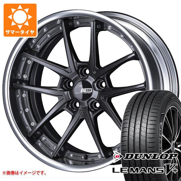 【タイヤ交換対象】サマータイヤ 225/35R19 88W XL ダンロップ ルマン5 LM5+ SSR ライナー タイプ10R 8.0-19 タイヤホイール4本セット