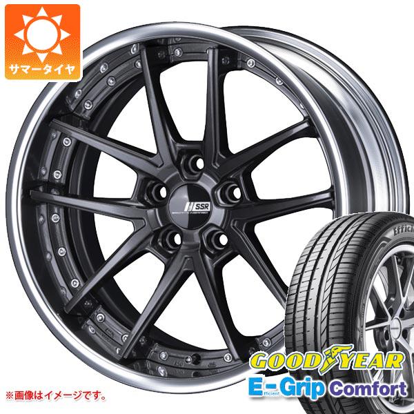 【タイヤ交換対象】サマータイヤ 235/35R19 91W XL グッドイヤー エフィシエントグリップコンフォート SSR ライナー タイプ10R 8.0-19 タイヤホイール4本セット