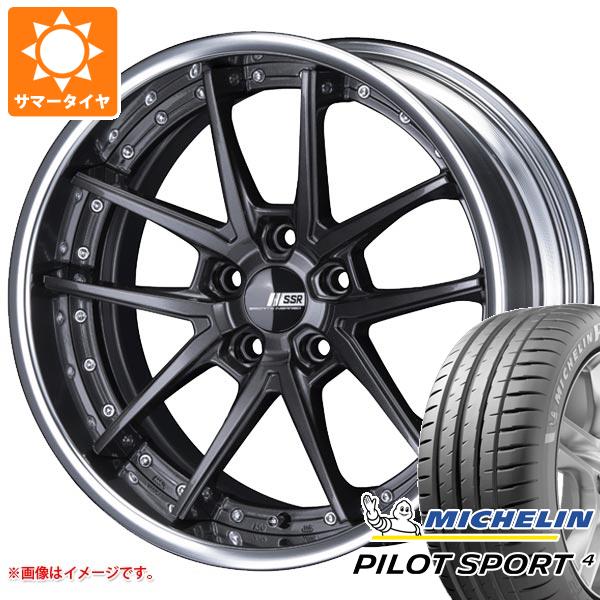 【タイヤ交換対象】サマータイヤ 235/40R19 (96Y) XL ミシュラン パイロットスポーツ4 SSR ライナー タイプ10R 8.0-19 タイヤホイール4本セット