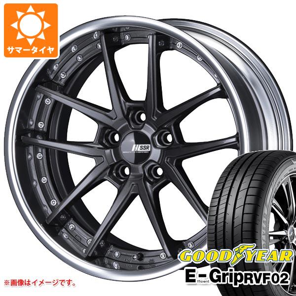 【タイヤ交換対象】サマータイヤ 215/45R18 93W XL グッドイヤー エフィシエントグリップ RVF02 SSR ライナー タイプ10R 7.5-18 タイヤホイール4本セット