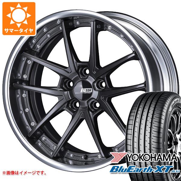 【タイヤ交換対象】サマータイヤ 215/55R18 99V XL ヨコハマ ブルーアースXT AE61 SSR ライナー タイプ10R 7.5-18 タイヤホイール4本セット｜タイヤ１番
