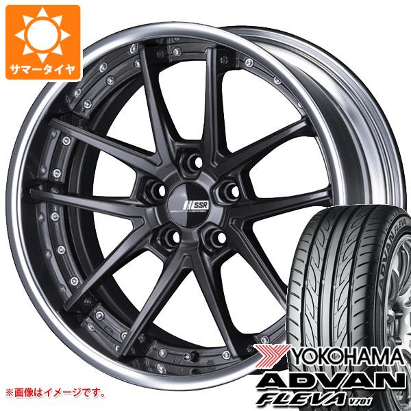 【タイヤ交換対象】サマータイヤ 225/50R18 99W XL ヨコハマ アドバン フレバ V701 SSR ライナー タイプ10R 8.0-18 タイヤホイール4本セット