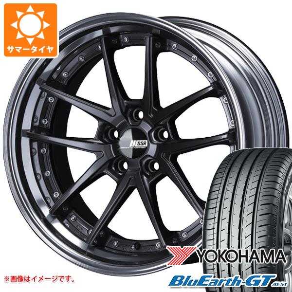 【タイヤ交換対象】サマータイヤ 225/45R19 96W XL ヨコハマ ブルーアースGT AE51 SSR ライナー タイプ10S 8.0-19 タイヤホイール4本セット