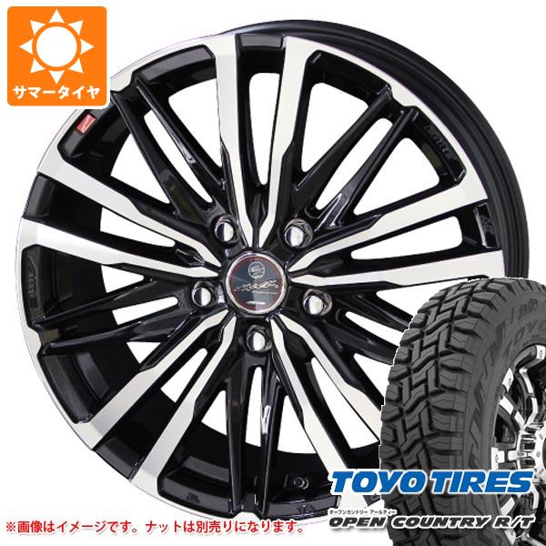 【タイヤ交換対象】サマータイヤ 165/65R15 81Q トーヨー オープンカントリー R/T ホワイトレター スマック クレスト 4.5-15 タイヤホイール4本セット