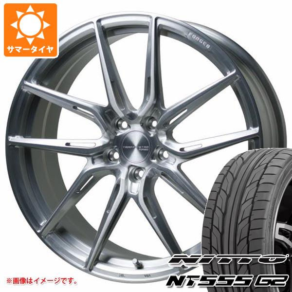 【タイヤ交換対象】サマータイヤ 245/45R19 102Y XL ニットー NT555 G2 トラフィックスター フォージド TSF-02 8.0-19 タイヤホイール4本セット