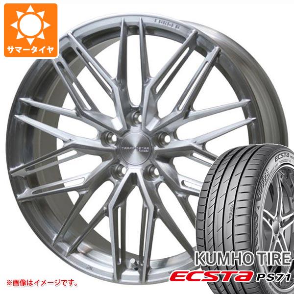 【タイヤ交換対象】サマータイヤ 245/40R20 99Y XL クムホ エクスタ PS71 トラフィックスター フォージド TSF-03 8.5-20 タイヤホイール4本セット