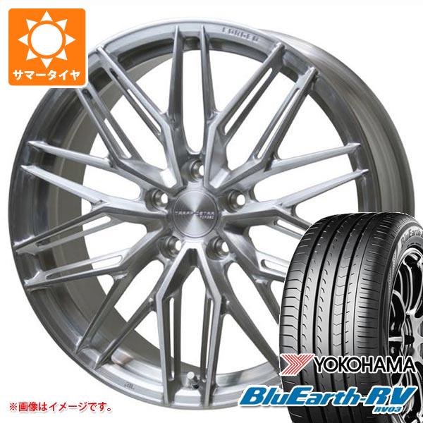 【タイヤ交換対象】サマータイヤ 245/45R19 102W XL ヨコハマ ブルーアースRV RV03 トラフィックスター フォージド TSF-03 8.0-19 タイヤホイール4本セット
