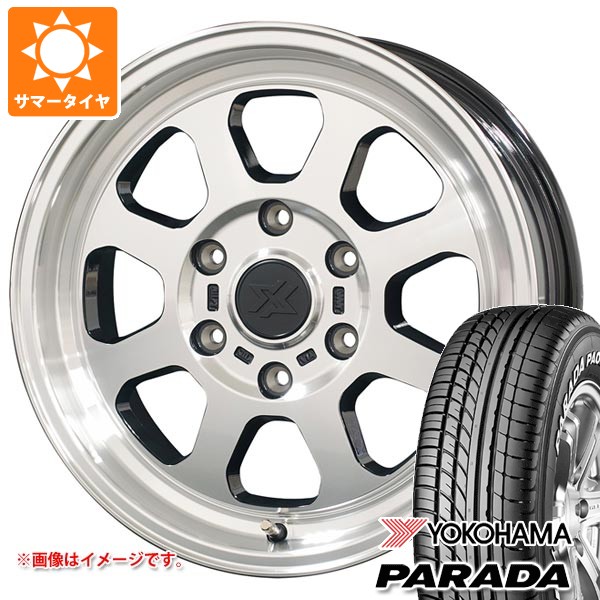 【タイヤ交換対象】トヨタ ハイエース 200系用 2026年製 サマータイヤ ヨコハマ パラダ PA03 215/65R16C 109/107S ホワイトレター コスミック クロスブラッド XB02 6.5-16 タイヤホイール4本セット|タイヤ1番