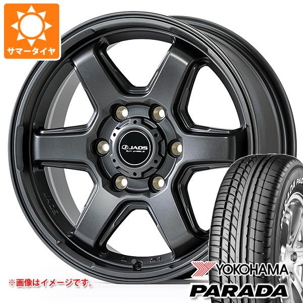 【タイヤ交換対象】トヨタ ハイエース 200系用 2026年製 サマータイヤ ヨコハマ パラダ PA03 215/60R17C 109/107S ホワイトレター ジャオス アステラ CM-05 6.5-17 タイヤホイール4本セット｜タイヤ１番