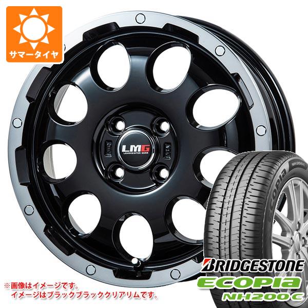 【タイヤ交換対象】サマータイヤ 175/60R16 82H ブリヂストン エコピア NH200C LMG CS-9 6.5-16 タイヤホイール4本セット 72,325円