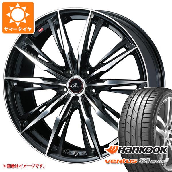 【タイヤ交換対象】2026年製 サマータイヤ 225/35R19 (88Y) XL ハンコック ベンタス S1 エボ3 K127 レオニス GX 7.5-19 タイヤホイール4本セット