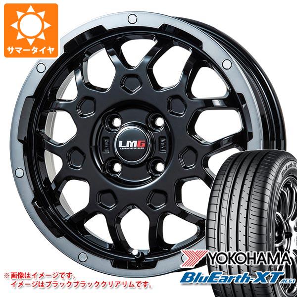 【タイヤ交換対象】ライズ用 サマータイヤ ヨコハマ ブルーアースXT AE61 215/60R17 96H LMG MS-9W 6.5-17 タイヤホイール4本セット