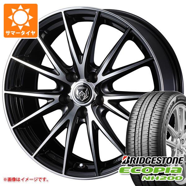 【タイヤ交換対象】サマータイヤ 215/60R16 95H ブリヂストン エコピア NH200 ライツレー VS 6.5-16 タイヤホイール4本セット 78,045円
